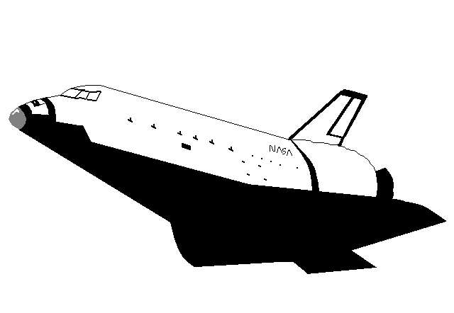 Space Shuttle (with Paint) (1995)